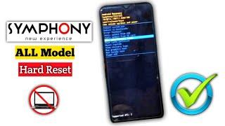 How To Hard Reset Symphony ALL  how to factory reset symphony 2023