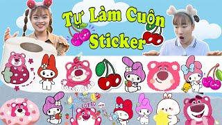 Hằng Nheo Tự Làm Cuộn Sticker - Washi Tape Siêu Dễ Thương