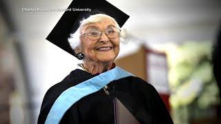 105-year-old great-grandmother receives masters degree from Stanford University