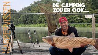 OP DE CAMPING - Zou er ook KARPER zwemmen? - #Karpervissen