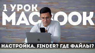 1 урок по MacBook. Настройка. Finder - работа с файлами. Быстрый просмотр файлов по очереди. MacPetr