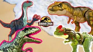 ULTIMATE Haul of ALL Jurassic World Figures Indoraptor Indominus Rex T-REX Velociraptor