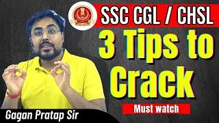 How to Crack SSC PRE in 30 Days  Gagan Pratap Sir  SSC CGL  CHSL 2020 Strategy