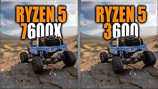 7600X vs 3600 Benchmarks  15 Tests - Tested 15 Games and Applications
