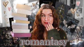 high priority fantasy romance books on my tbr ️‍️ romantasy tbr 2024