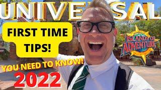 UNIVERSAL FIRST TIME TIPS  Everything YOU NEED TO KNOW About Islands Of Adventure I MEAN EVERYTHING