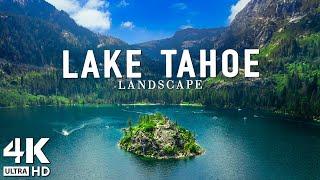 LAKE TAHOE 4K video UHD - A Spectacular Freshwater Lake Nestled Amidst The Sierra Nevada Mountains