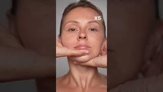 Droopy Mouth Massage - Get better jawline #faceyoga #face massage #shorts