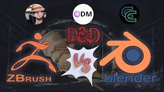 Blender VS ZBrush Stream 4 part 4