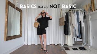 Minimal Summer Outfits 2023  Basics That Are Not Basic