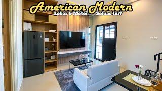 Kecil Bisa Istimewa Gini? Rumah 5x12 American Modern COMPACT Sih Tapi Layoutnya Bikin Pengen Banget