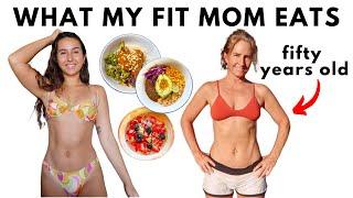what my fit mom eats in a day l realistic & healthy recipes cooking korean food & eating tacos