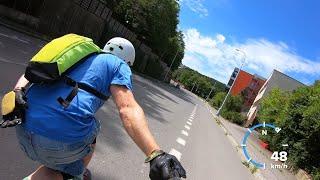 KAM NA LONGBOARD V PRAZE - Dívčí hrady freeride