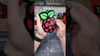 Laser-cut Raspberry Pi clock