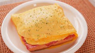 대박 맛있는 오믈렛 치즈토스트 만들기  Omelet Cheese Toast