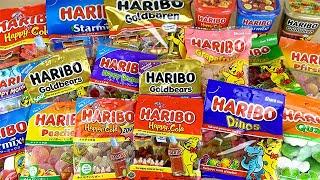 売ってたHARIBO（ハリボー）全種類買ったので開封コーラ、サワー、チェリーなど