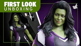 Hot Toys She Hulk Figure Unboxing  First Look