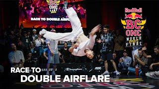 RACE TO DOUBLE AIRFLARE  at Red Bull BC One Paris 2023