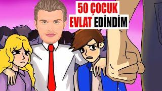 Tam 50 Çocuğu Evlat Edindi  Hikayem Bitmedi