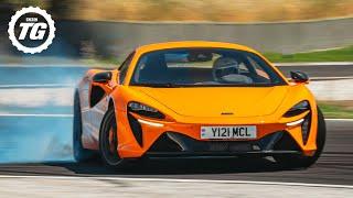 FIRST DRIVE NEW McLaren Artura – 671bhp Hybrid Ferrari 296 GTB Rival?  Top Gear