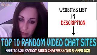 Top 10 Random Video Chat Websites 2021  Best Girls Only Random Video Chat Websites & Apps 2021