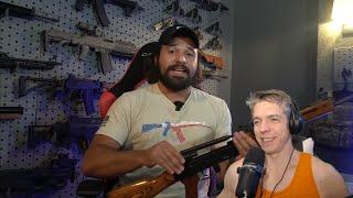 CURSED Pump Action AK 47 by Brandon Herrera Reaction