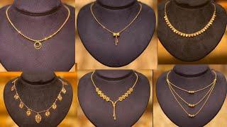 सोने के चेन की डिजाइनLatest daily wear gold chains designs for women  gold chains designs2022