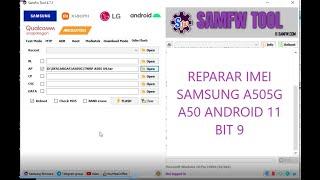 REPARAR IMEI SAMSUNG A505G A50 ANDROID 11  BIT 9