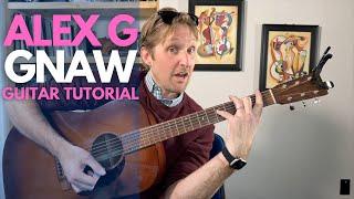 Gnaw by Alex G Guitar Tutorial - Guitar Lessons with Stuart