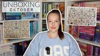 UNBOXING OKTOBER 2023 - Blogger-Boxen Fairyloot & Zauberbüchse  reading with Maren