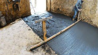 How to DIY a Concrete Floor