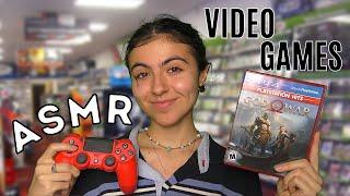 ASMR  shopping for video games