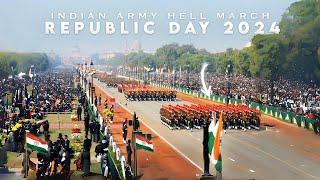 Indian Army Hell March 2024  Republic Day Parade  Explore India