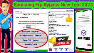 Samsung Frp Bypass Tool 2024  New Samsung Frp Remove Tool Free  Samsung ADB Enable Fix Tool 2024 