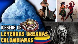 EL ICEBERG DE LEYENDAS URBANAS DE  COLOMBIA