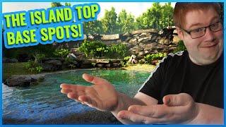 Die BESTEN BASE SPOTS auf THE ISLAND - Ark Spots