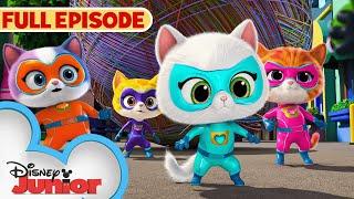 SuperKitties First Full Episode  S1 E1  The Great Yarn CaperGet the Boot  @disneyjunior