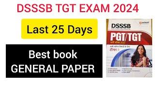 Best book for DSSSB TGT examDsssb tgt urdu exam 2024