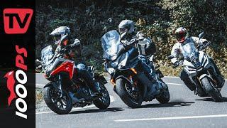 Honda Konzeptvergleich Forza 750 vs. NC750X DCT vs. X-ADV