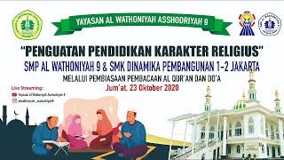 PENDIDIKAN PENGUATAN KARAKTER RELIGIUS - JUMAT 23 OKTOBER 2020