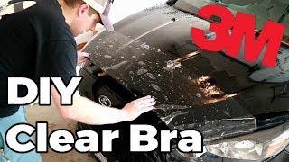 Installing a DIY 3M Clear Bra on my Ford Focus ST How To Paint Protection Vinyl