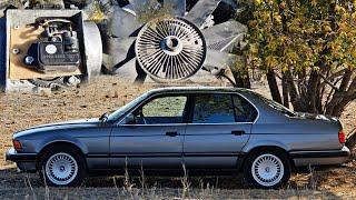 Моя BMW 7 E32. Про Бесконтактный РАСХОДОМЕР и вискомуфту. Проверка сравнение ДМРВ с заводским. M30
