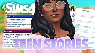 TEEN STORIES & ACTIVITES MOD more interactionsgameplay for your teens  Sims 4 Mod Review