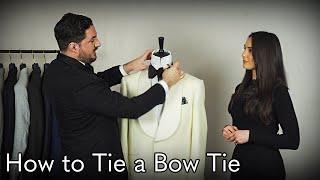 How to Tie a Bow Tie Traditional & Cheat Methods
