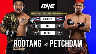 EPIC MUAY THAI SLUGFEST  Rodtang vs. Petchdam Full Fight