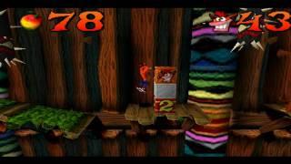 Crash Bandicoot 1 Level 8 Native fortress 1-2