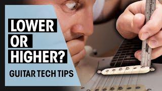 Pickup adjustment on Guitars and Basses  Guitar Tech Tips  Ep. 12  Thomann