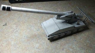 Building M110 Howitzer American SelfPropelled Gun #fypシ #tank #miniature #papercraft #military