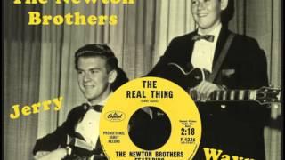 NEWTON BROTHERS Featuring Wayne - The Real Thing 1959