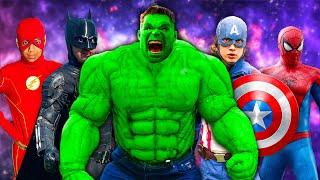 Superheroes VS Hulk